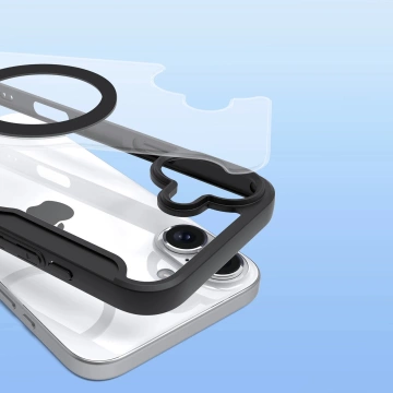Чохол MagSafe Flip для iPhone 16 Dux Ducis Skin X Pro чорний