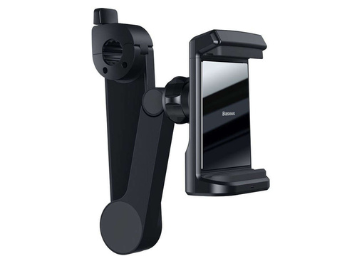 Car headrest holder for Baseus Energy phone with Qi charger
