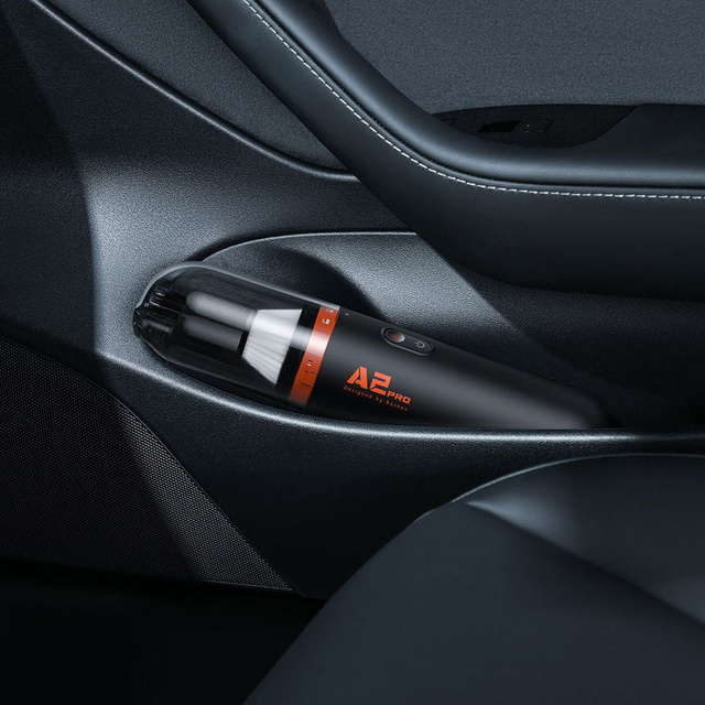 Автомобільний акумуляторний пилосос Baseus A2Pro 6000Pa (чорний)