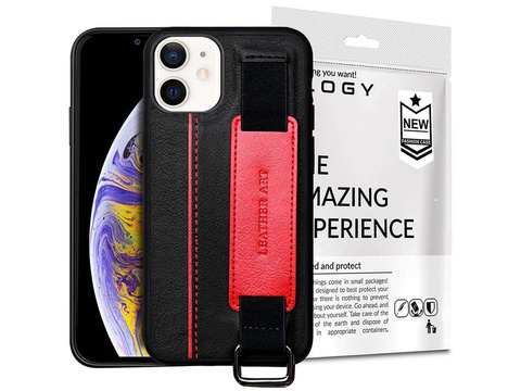 Kožené puzdro Alogy pre Apple iPhone 12 Mini 5.4 Black Glass