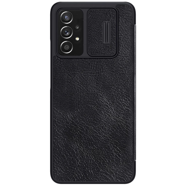 Nillkin Qin Lederholster für Samsung Galaxy A73 schwarz