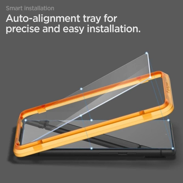 Spigen Alm Glas.tr Slim 2-pack Google Pixel 7 Clear Tempered Glass