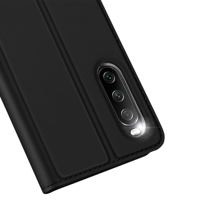 Peněženka DuxDucis SkinPro pro Sony Xperia 10 III Black