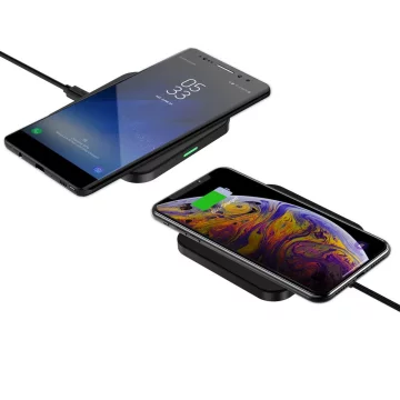 Choetech Qi 10W Wireless Charger Kit für Kopfhörer schwarz (T511-S) Q5003 Wandladegerät europäischer Standard weiß AB Kabel 1,2m weiß