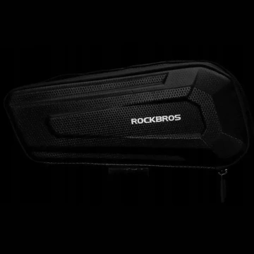Сумка на раму велосипеда Rockbros B67 2,5 л водонепроникна чорна