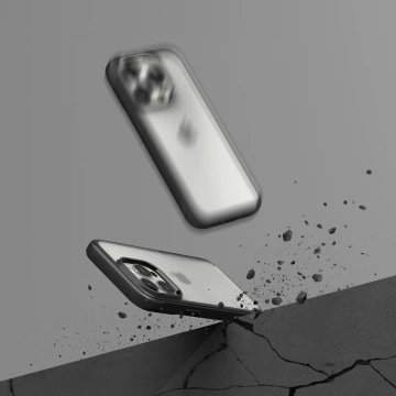 Etui Ringke Fusion Bold do iPhone 15 Pro Max matná čierna