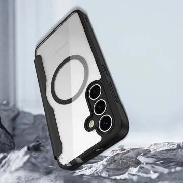Чохол MagSafe для Samsung Galaxy S25 Dux Ducis Skin X Pro чорний