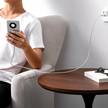 Kabel Baseus Superior Series SUPERVOOC USB-A na USB-C 65W 1m bílý