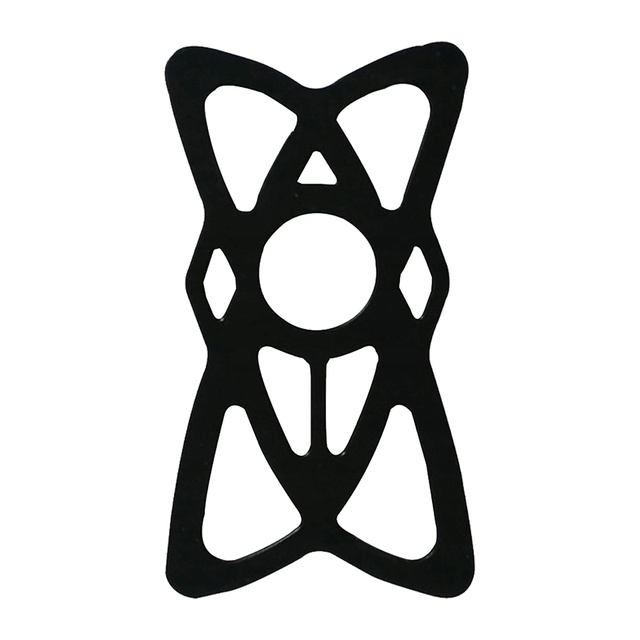 Захисний ремінь Alogy TPU резинка для захисту телефону 4.7"-6.7" для велосипедного тримача універсальний Чорний