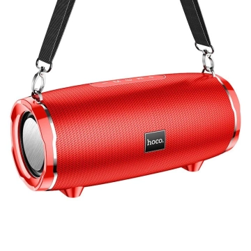 Bluetooth reproduktor Hoco HC5 2×15W červený FM USB AUX TF