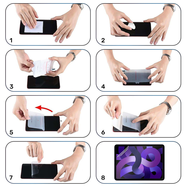 Alogy Hydrogel-Schutzfolie für Tablet für Lenovo Tab M10 2. Generation. 10,1 Zoll TB-X306X TB-X306F