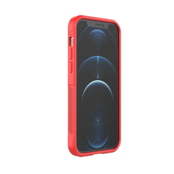 Magic Shield Case for iPhone 12 Pro flexible armored burgundy cover