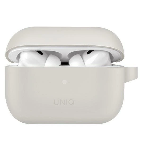 UNIQ Vencer protective case for AirPods Pro 2nd Gen. Silicone grey/chalk grey