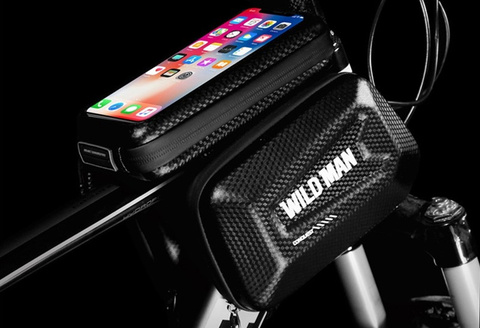 Сумка-кофея для велосипеда велосипедний тримач Wildman Bag E6S 1.2l 6.7 Black