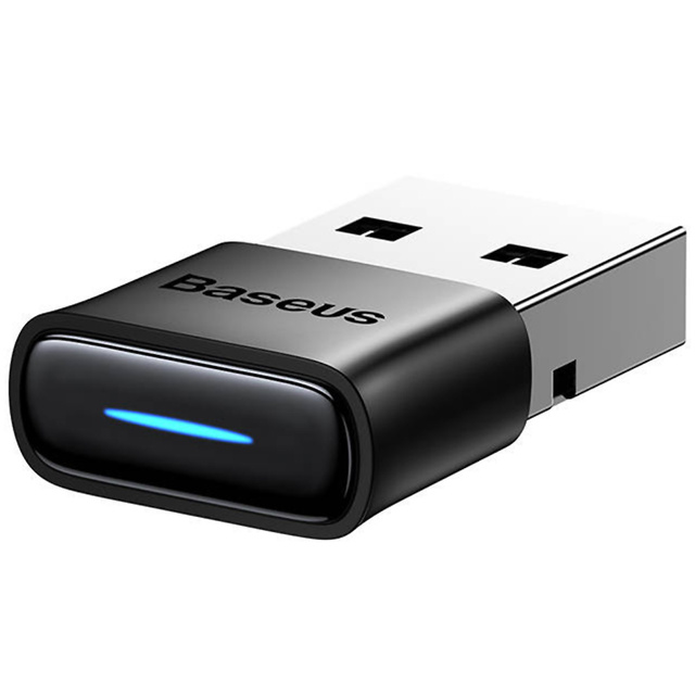 Приймач Baseus 7-в-1 USB 5.0 Bluetooth 20 м для ПК чорний