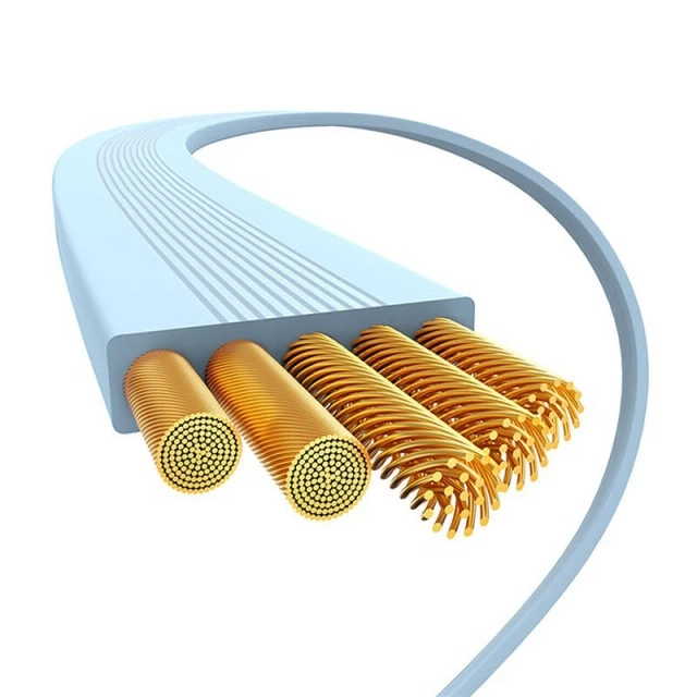 Kábel Baseus Free2Pull USB-C na iP 20W 1m USB (modrý)