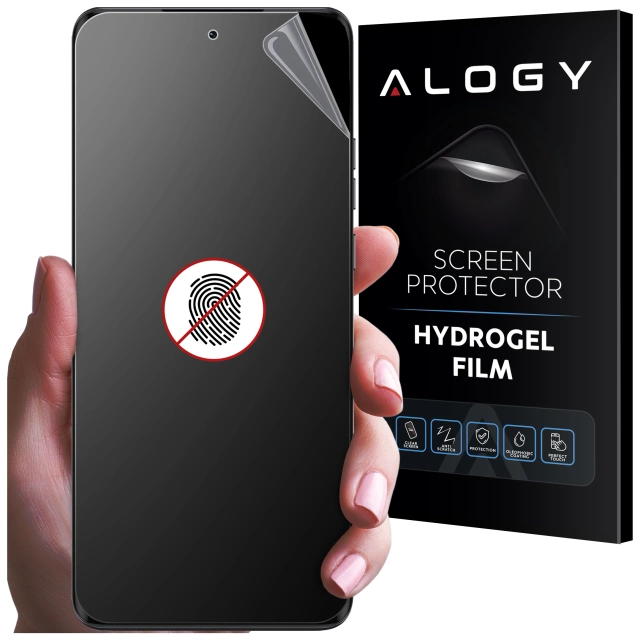 Folia "MATOWA" do Motorola Moto Edge 40 Neo Hydrożelowa Alogy HydroSkin Matte Pro™ na ekran do etui "BEZ ODCISKU PALCÓW"