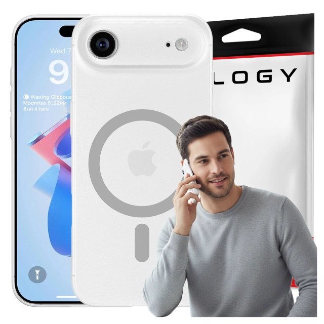 Kryt pre Apple iPhone 16 Pro Max Alogy MagSafe Hybrid Matte Case Matný kryt s ochranou šošovky čierny