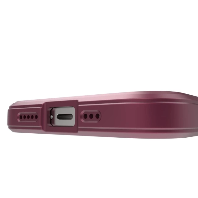 Elastické pancierové puzdro Magic Shield Case pre iPhone 13 Pro Max vo bordovej farbe