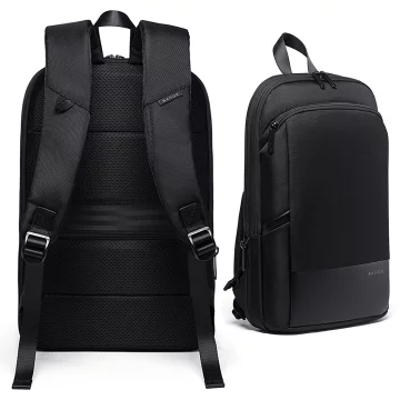 Водонепроникний рюкзак Bange для ноутбука 15.6", city traveler, 45х30х16 см, для роботи, літака, чоловічий, жіночий, з USB портом Чорний