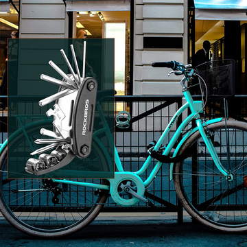 Univerzálna sada multifunkčného cyklistického náradia RockBros GJ1601 kľúče pre bicykel Multitool