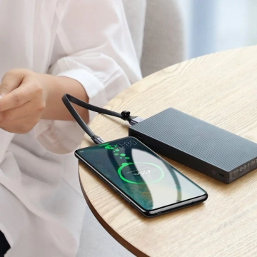 BASEUS SC5A/QC3.0 KABEL TYPU C 23CM ŠEDÝ