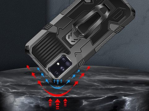 Armored protective case Alogy stand for Samsung Galaxy M51