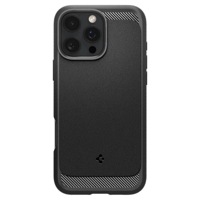 Захисний чохол Spigen Rugged Armor Mag Magsafe для iPhone 16 Pro Black