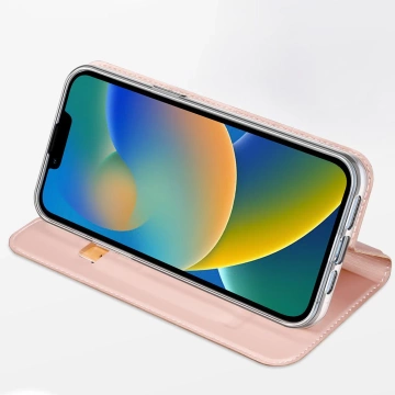 Dux Ducis Skin Pro Holster Flip Cover pro iPhone 14 Plus zlatý