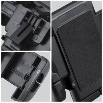 Forcell Regular 2in1 Autohalterung Gitter/Glasarm 17cm Schwarz