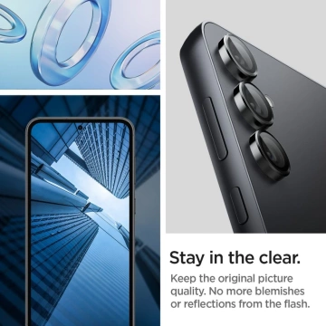 Spigen Optik.tr "Ez Fit" Camera Protector 2 шт. для Samsung Galaxy S23 FE Black