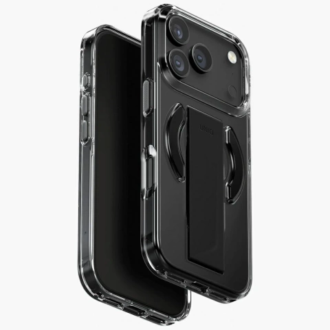 Etui UNIQ Heldro Air do iPhone 17 Pro MagClick Charging Czarny