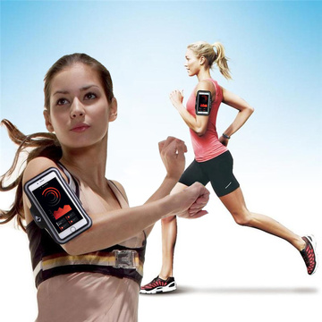 Alogy WaterProof Sport ArmBand водонепроникний чохол для бігу для телефону 6,7 дюйма чорний