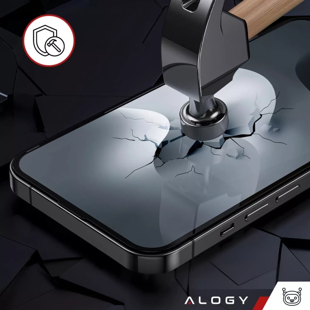 Tempered glass for Samsung Galaxy S25 Plus screen protector 9H Alogy Heavy Pro ™️