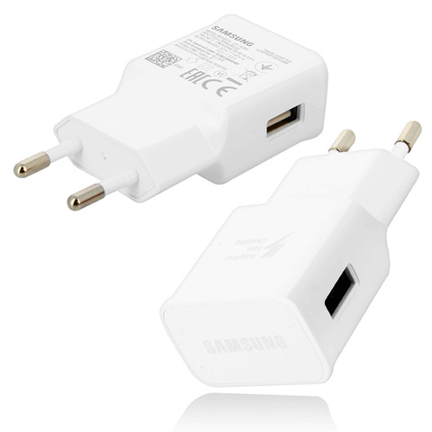 Оригінальний настінний зарядний пристрій Samsung EP-TA200EWE 2A White