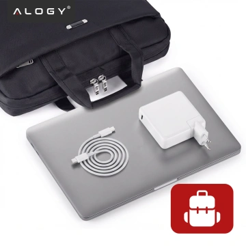 Зарядний пристрій для Apple MacBook Alogy Універсальний зарядний кабель 2 м USB-C до USB-C Швидка зарядка PowerDelivery PD 61W Білий