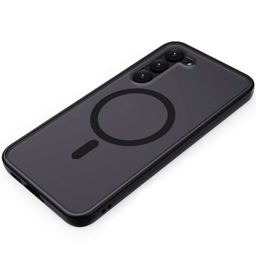Створено з телефоном MagMat Case на MagSafe на Samsung Galaxy S23 Matte Black