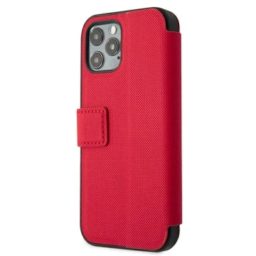 Puzdro na telefón US Polo Embroidery Collection na iPhone 12/12 Pro 6,1" red/ed