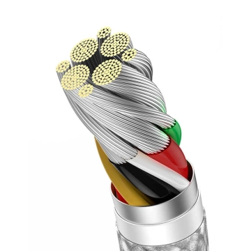 Baseus Dynamic Series USB na USB-C kabel, 100W, 2m (bílý)