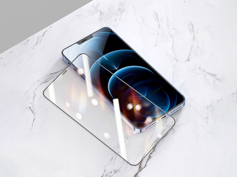Загартоване скло Full Glue x2 Rock для Apple iPhone 12/12 Pro чорне
