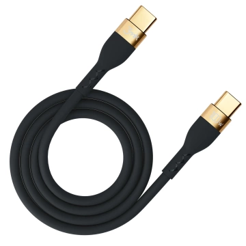 Příslušenství - 3mk Hyper silikonový kabel C až C 2m 100w černý