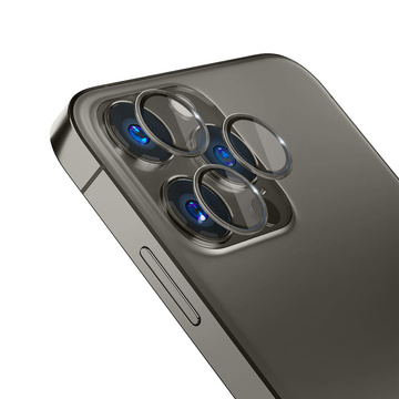 Kameraglas Kameraschutz 3mk Lens Pro für iPhone 14 Pro / 14 Pro Max Graphit