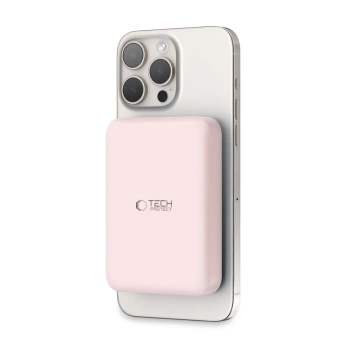 Магнітний павербанк PB11 Lifemag Magsafe Power Bank 10000 mAh Pink