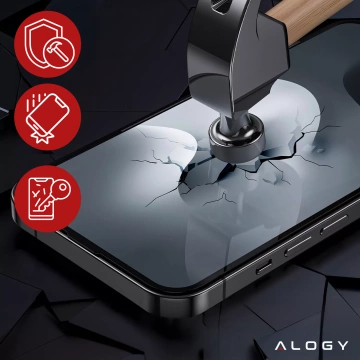 Tvrdené sklo pre Apple iPhone 16 Pro Max Screen Protector 9H Alogy Heavy Pro ™️