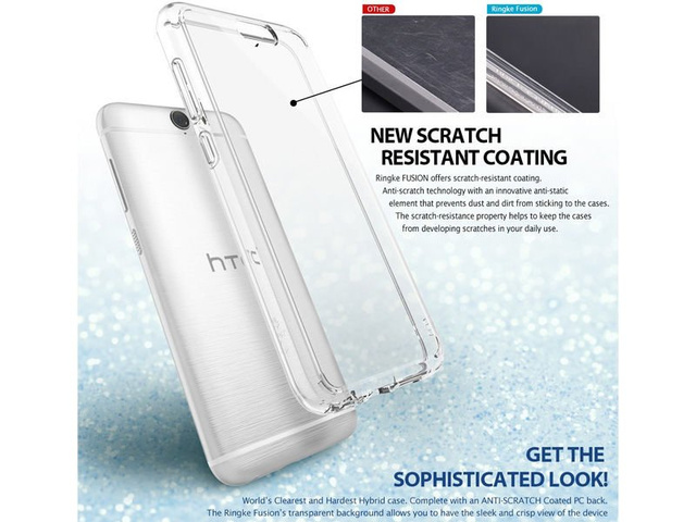 Etui ringke fusion htc one a9 kouřově černá