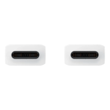 Кабель Samsung USB-C - USB-C 5A 480Mbps 1.8m білий (EP-DX510JWEGEU)