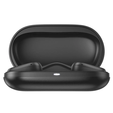 Slúchadlá Hoco EA4 TWS čierne Bluetooth 5.3 s puzdrom 500 mAh
