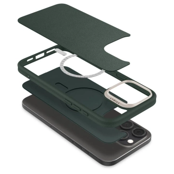 Etui Spigen Cyrill Kajuk Mag MagSafe для iPhone 16 Pro Max Forest Green