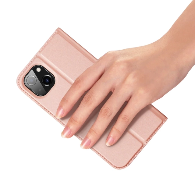 Чохол Dux Ducis Skin Pro Holster Flip Cover для iPhone 14 Plus рожевий