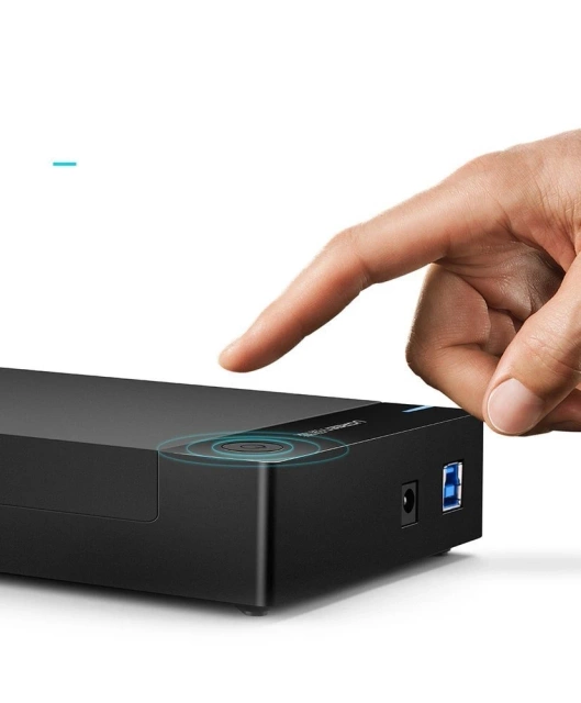 Корпус жорсткого диска Ugreen SATA 3.5'' USB 3.0 чорний (50422)